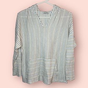 Paper Crane Light Weight Hooded Long Sleeve Top